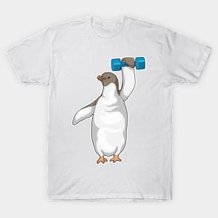 Penguin Fitness Dumbbell T-Shirt